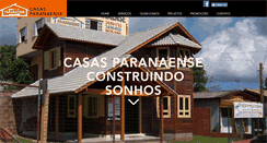 Desktop Screenshot of casasparanaense.com.br
